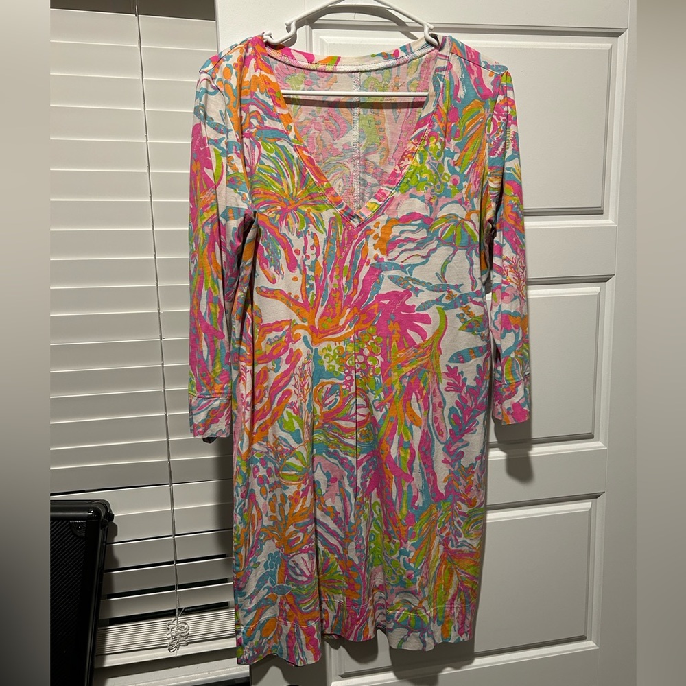 Lilly Pulitzer Tshirt dress L